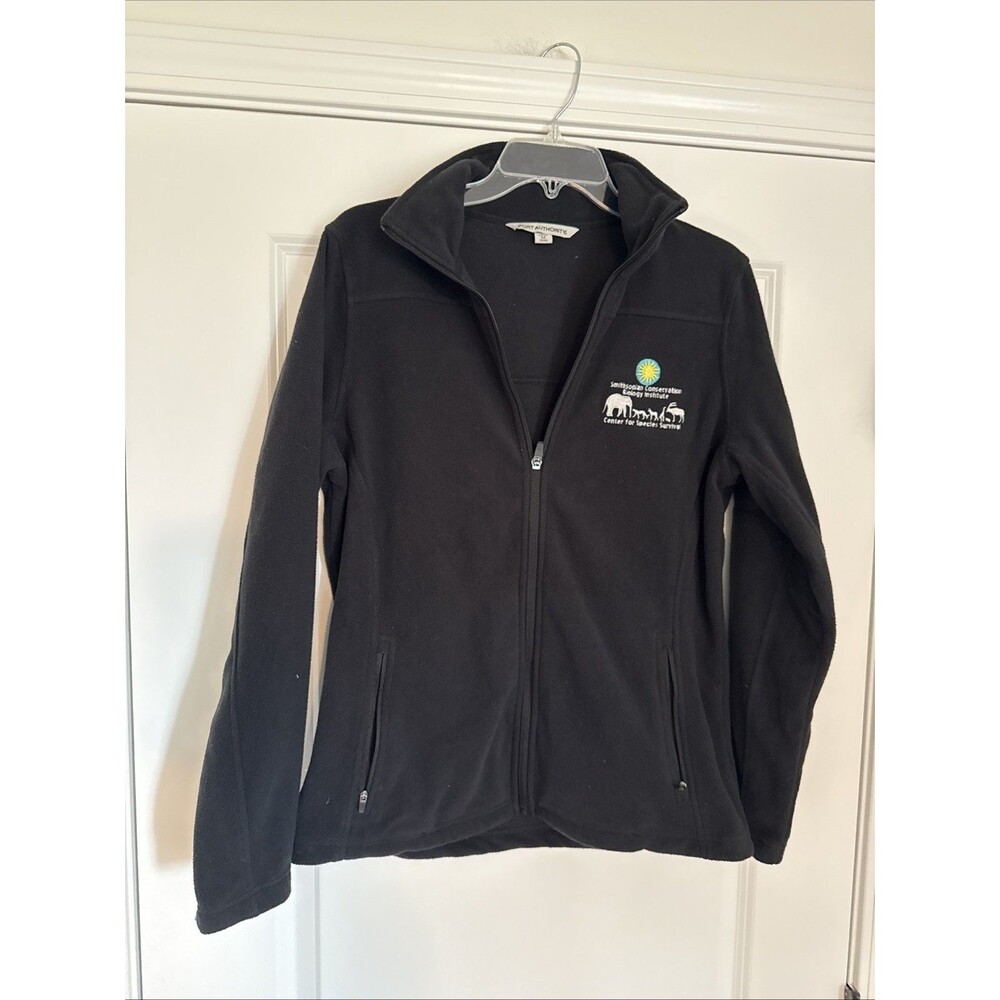 Smithsonian Conservation Full Zip Fleece Jacket Womens MEDIUM